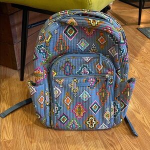 Vera Bradley Multicolor Geometric Backpack
